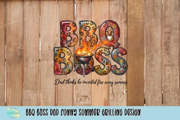 BBQ Boss Dad: The Ultimate Summer Grilling Design