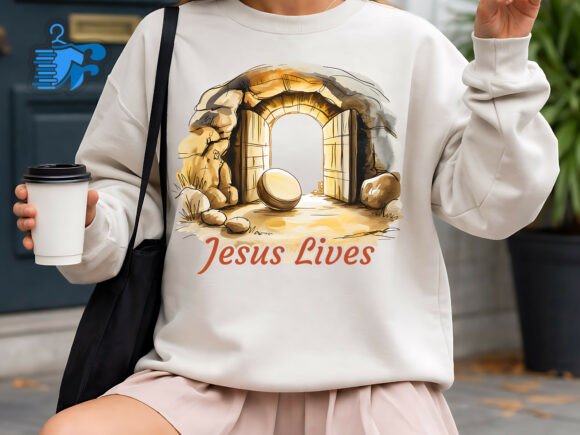 Celebrate Faith and Creativity with the Jesus Lives Easter Design