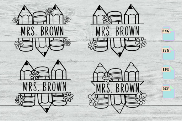 Crafting Classroom Magic with Pencil Name Frame SVG Designs