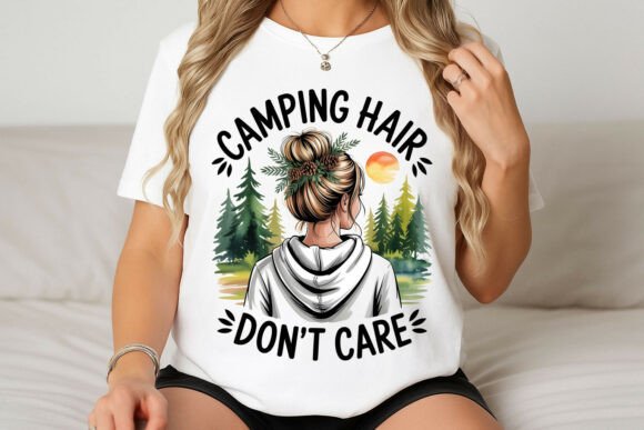 Embrace the Outdoors: The Camping Hair Don't Care Design