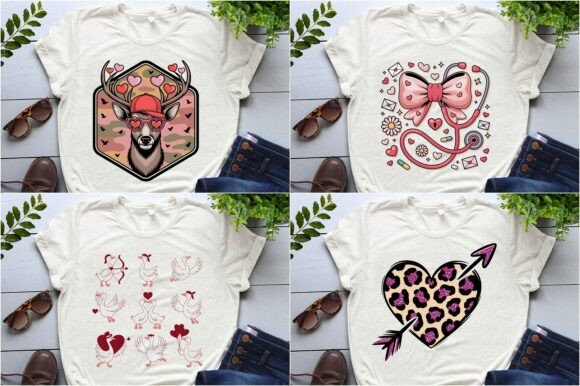 Valentine's Day T-Shirt Design Bundle: A Complete Creative Kit